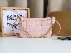 エムシーエムバッグMCM 2023年新作 上質ジャガード刺繍 脇下バッグ