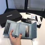 シャネル財布CHANEL 2023年新作 高品質 80734 ショートウォレット