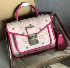 エムシーエムバッグMCM 2023 新品 高品質 6246 レザー ショルダーバッグ