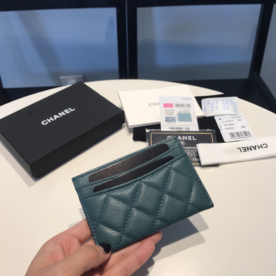 シャネル財布CHANEL 2023 新作 高品質 31510ピース カードホルダー