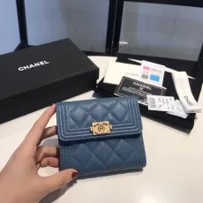 シャネル財布CHANEL 2023年新作 高品質 80734 ショートウォレット