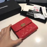 シャネル財布CHANEL 2023年新作 高品質 80734 ショートウォレット