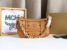 エムシーエムバッグMCM 2023年新作 上質ジャガード刺繍 脇下バッグ