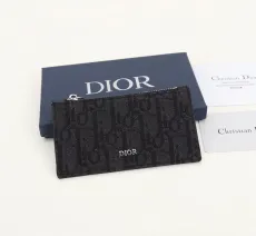 ディオール財布DIOR 2023新作 高品質 2ESBC250 ジッパーカードホルダー