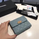シャネル財布CHANEL 2023年新作 高品質 80734 ショートウォレット