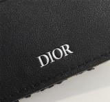 ディオール財布DIOR 2023新作 高品質 BBH027 メンズ 短財布 アプリコットジャガード生地