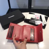 シャネル財布CHANEL 2023年新作 高品質 80734 ショートウォレット