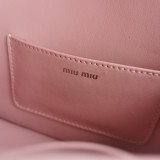 ミュウミュウバッグMiu Miu 2023年新作 高品質 5BP065# ナッパレザー ハンドバッグ