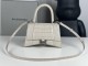 バレンシアガバッグBALENCIAGA 2023新作高品質127クロコダイル柄砂時計バッグ
