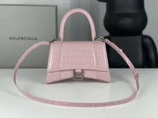 バレンシアガバッグBALENCIAGA 2023新作高品質127クロコダイル柄砂時計バッグ