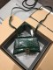 バレンシアガバッグBALENCIAGA 2023年新作高品質クロコダイルダークグリーンゴールドバックル砂時計バッグ