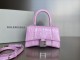 バレンシアガバッグBALENCIAGA 2023新作高品質127クロコダイル柄砂時計バッグ