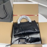 バレンシアガバッグBALENCIAGA 2023年新作高級タッセルスタイルの小さな黒ネイルバッグ