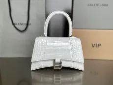 バレンシアガバッグBALENCIAGA 2023新作高品質127クロコダイル柄砂時計バッグ