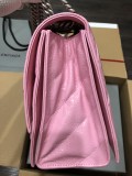 バレンシアガバッグBALENCIAGA 2023新作 高品質 ミディアム ピンク シルバー バックル 砂時計 チェーン バッグ