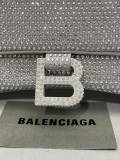 バレンシアガバッグBALENCIAGA 2023年新作高品質70553フルダイヤモンド砂時計バッグ