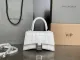 バレンシアガバッグBALENCIAGA 2023新作高品質127クロコダイル柄砂時計バッグ
