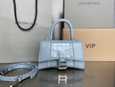 バレンシアガバッグBALENCIAGA 2023新作高品質127クロコダイル柄砂時計バッグ