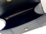 バレンシアガバッグBALENCIAGA 2023新作高品質127クロコダイル柄砂時計バッグ