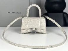 バレンシアガバッグBALENCIAGA 2023新作高品質127クロコダイル柄砂時計バッグ