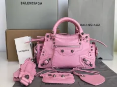 バレンシアガバッグBALENCIAGA 2023 新しい高品質 699 オイル ワックス パウダー オートバイ バッグ