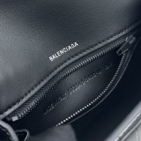 バレンシアガバッグBALENCIAGA 2023新作 高品質 92940 クロコダイルブラック