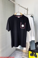 モンクレール服MONCLER 2023新作ワッペン刺繍ロゴ半袖Tシャツ