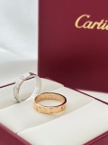 カルティエ指輪CARTIER 2023 新作 ナロースクリュープリント リング