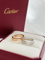カルティエ指輪CARTIER 2023 新作 ナロースクリュープリント リング