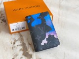 ルイヴィトン財布LOUIS VUITTON 2023新作 高品質 M81874 シルクスクリーン カードホルダー