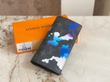ルイヴィトン財布LOUIS VUITTON 2023 新作 高品質 M81752 グラフィティ シルクスクリーン スーツ クリップ ウォレット
