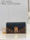 ルイヴィトン財布LOUIS VUITTON 2023年新作 高品質 M58415 ブラック 多機能財布