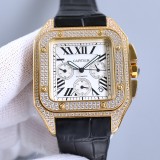 カルティエ時計CARTIER 2023新作 サントス ブティック メンズ 腕時計