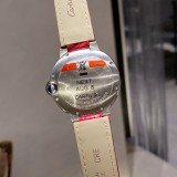 カルティエ時計CARTIER 2023年新作 アリゲーターレザー スクエアダイヤシリーズ アリゲーターレザー レディース 腕時計