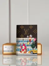 ルイヴィトン財布LOUIS VUITTON 2023 新品 高品質 M81614 イエロー パスポートホルダー