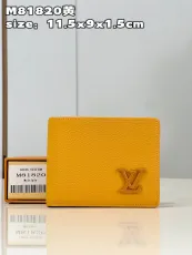 ルイヴィトン財布LOUIS VUITTON 2023 新作 高品質 M81820 イエロー ウォレット