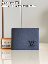 ルイヴィトン財布LOUIS VUITTON 2023年新作 高品質 M81822 ブルー 財布