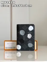 ルイヴィトン財布LOUIS VUITTON 2023年新作 高品質 M81928 草間彌生コラボシリーズ ポケットウォレット