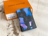 ルイヴィトン財布LOUIS VUITTON 2023新作 高品質 M81874 シルクスクリーン カードホルダー