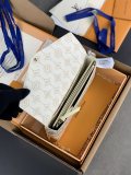 ルイヴィトン財布LOUIS VUITTON 2023 新品 高品質 N60466 ホワイト グリッド ハンドバッグ
