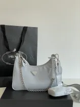 プラダバッグPRADA 2023新作高品質1BH204レインボーカラースリーインワンバッグ