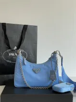 プラダバッグPRADA 2023新作高品質1BH204レインボーカラースリーインワンバッグ