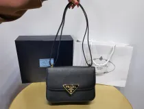プラダバッグPRADA 2023年新作 高級フルレザー ショルダーバッグ メッセンジャーバッグ 1BD320