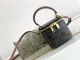 セリーヌバッグCELINE 2023年新作 高品質 10J762 ミニ ホワイト フラワー ロゴ カーフレザー スモール ボックス バッグ