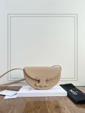 セリーヌバッグCELINE 2023年新作 高品質 ハーフラウンド サドルバッグ