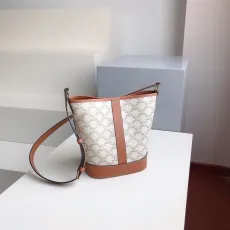 セリーヌバッグCELINE 2023年新作 上質なベージュの小バケツ