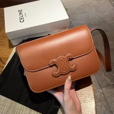 セリーヌバッグCELINE 2023年新作 上質な型押し凱旋門柄パッケージ