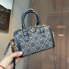 トリーバーチバッグTORY BURCH 2023年新作 高品質 1620-1622 ボストン ミディアム バレルバッグ