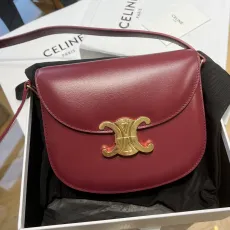 セリーヌバッグCELINE 2023年新作 上質なショルダーサドルバッグ