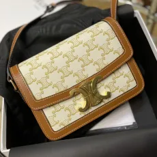 セリーヌバッグCELINE 2023新作 高級デニム刺繍バッグ